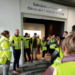 Visita Canal Acceso Valencia CIPFP Vicente Blasco Ibáñez